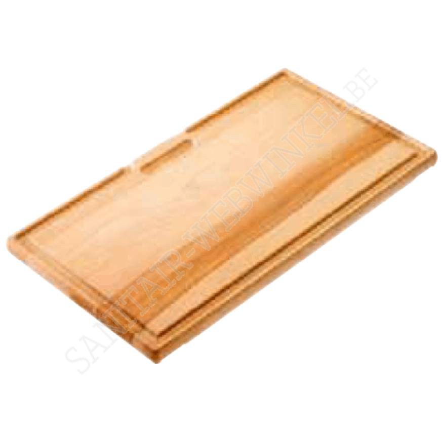 Snijplank (342 x 410 x 20 mm) in Iroko hout voor Tokay spoeltafels